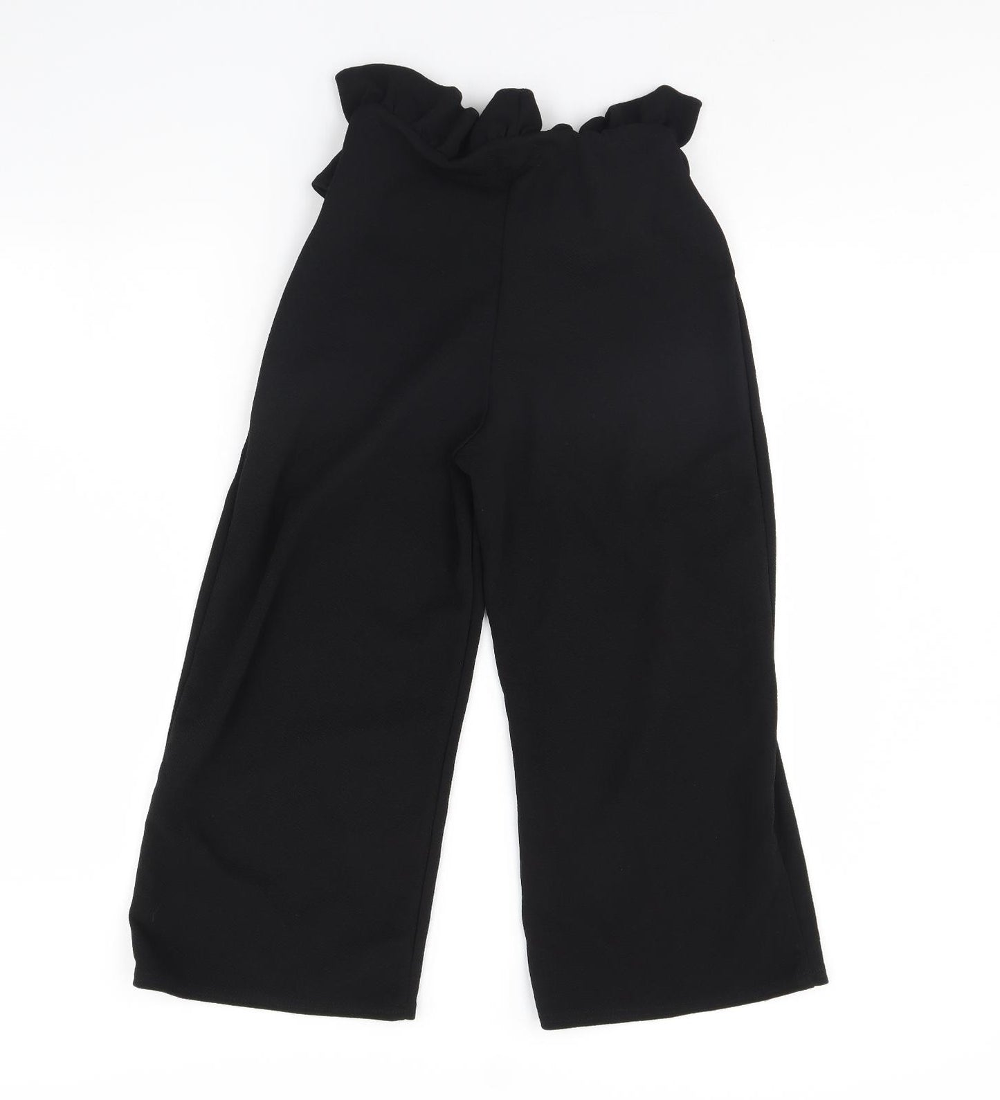 Boohoo Womens Black   Trousers  Size 8 L24 in
