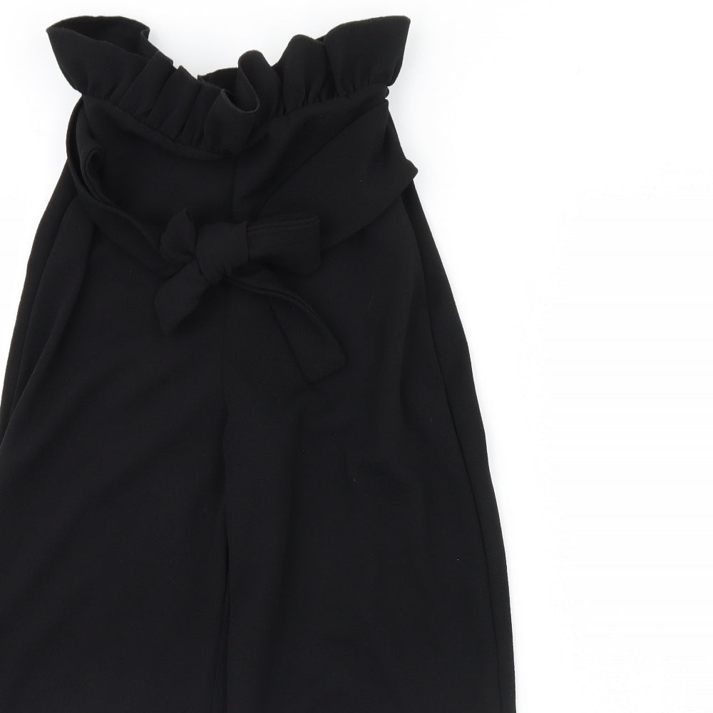 Boohoo Womens Black   Trousers  Size 8 L24 in
