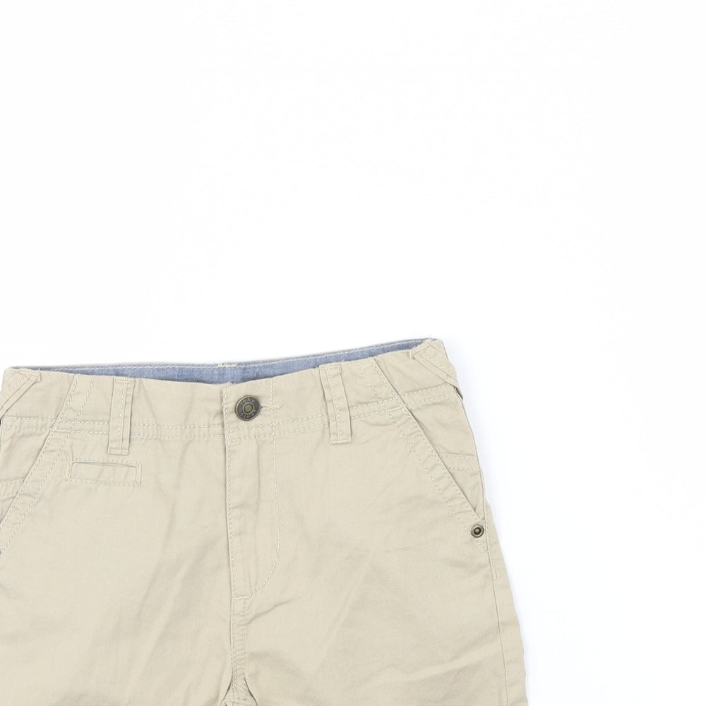 John Lewis Boys Beige   Chino Shorts Size 8 Years