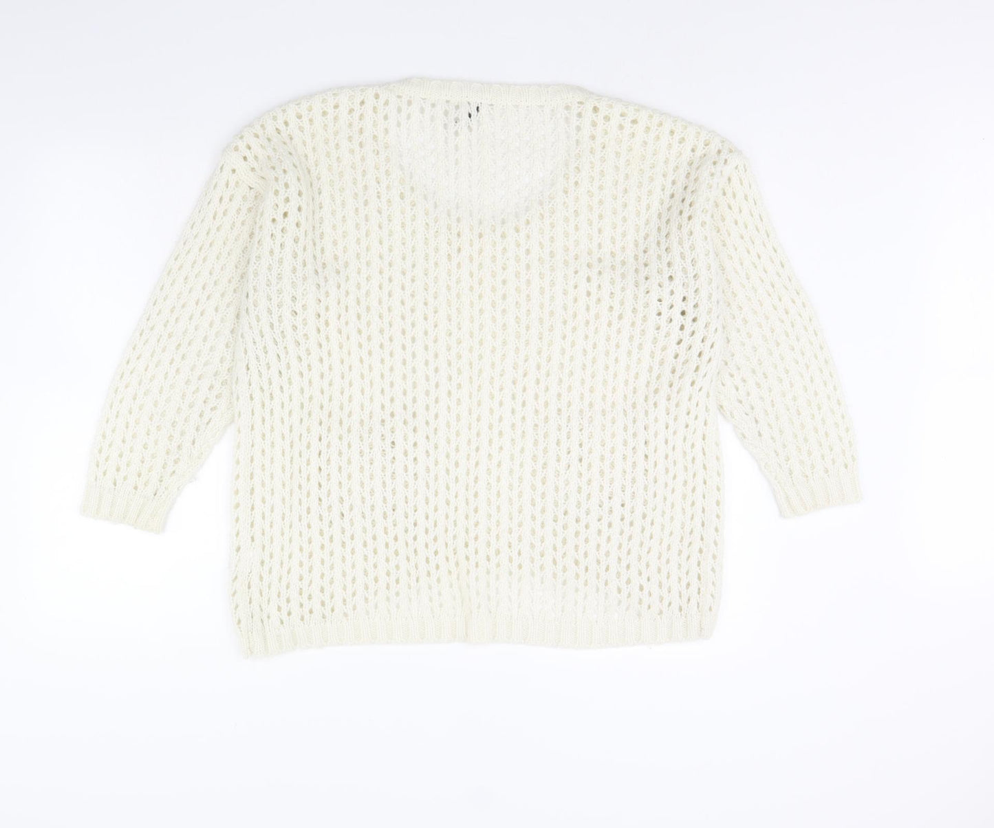 River Island Womens Ivory   Pullover Jumper Size 12