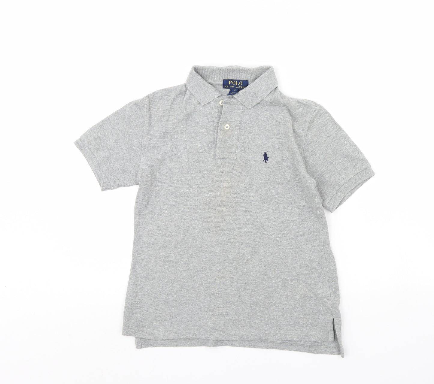 Polo Ralph Lauren Boys Grey   Basic Polo Size 8 Years