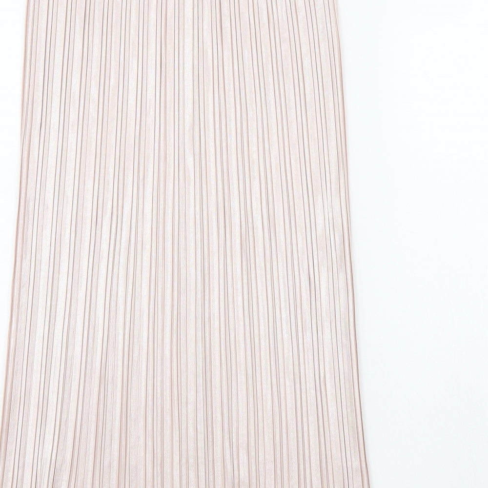 Topshop Womens Pink   Maxi Skirt Size 8