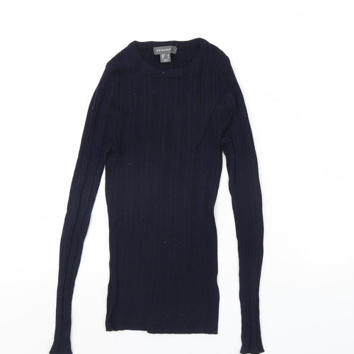 Primark Womens Blue   Pullover Jumper Size 8