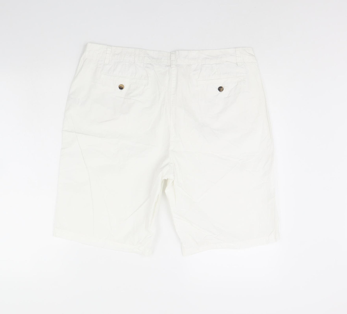 Very Womens White   Chino Shorts Size 16