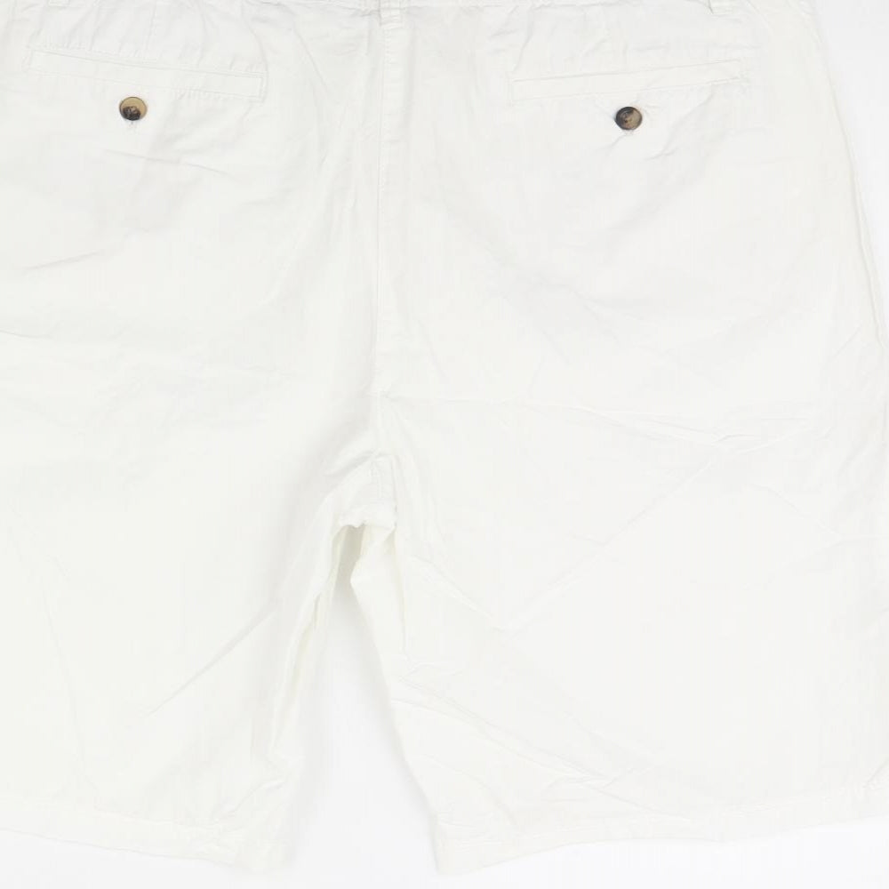 Very Womens White   Chino Shorts Size 16