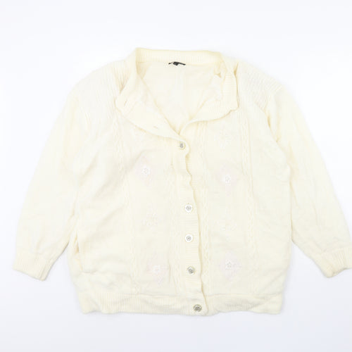 Nutshell Womens Ivory   Jacket  Size L
