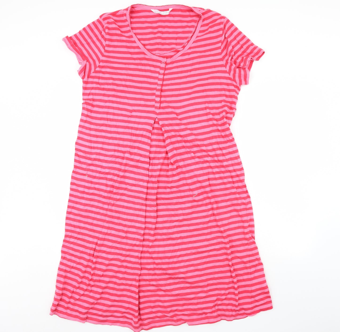 Secret Posessions Womens Red Striped  Maxi  Size 14