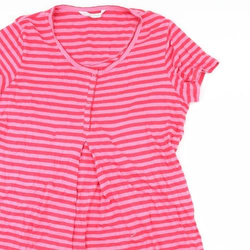 Secret Posessions Womens Red Striped  Maxi  Size 14