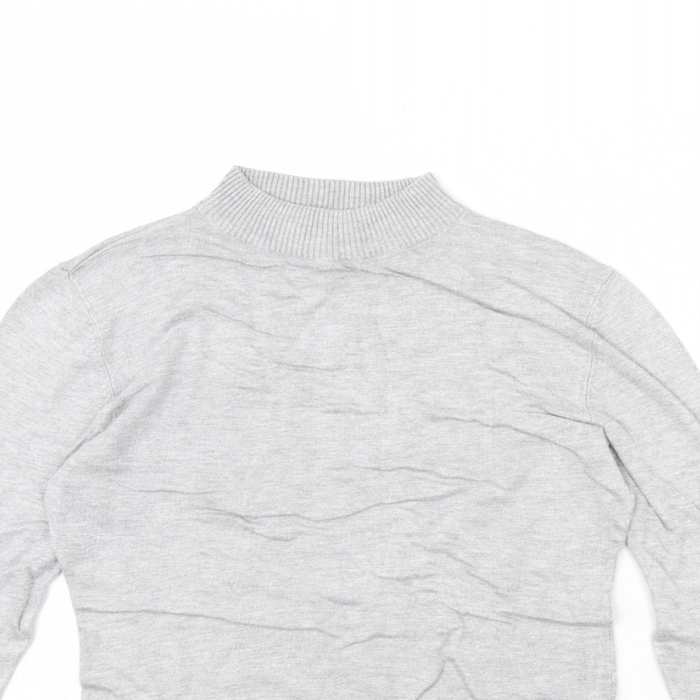New Look Womens Grey   Pullover Jumper Size 10