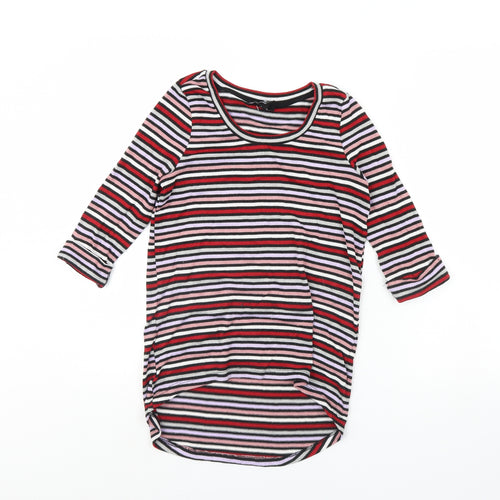 New Look Womens Multicoloured Striped  Pullover Jumper Size 6