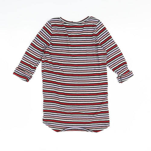 New Look Womens Multicoloured Striped  Pullover Jumper Size 6