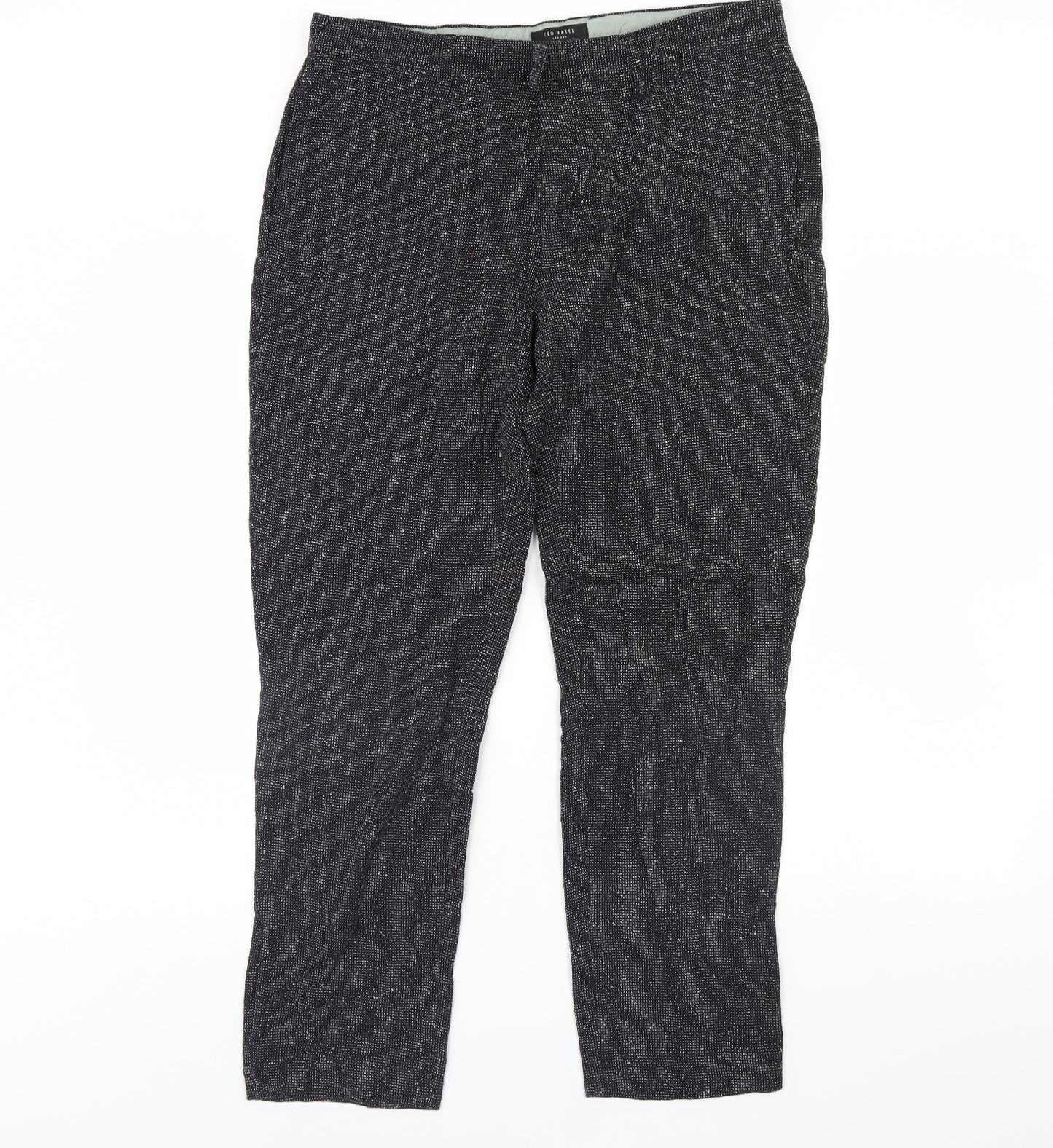 Ted Baker Mens Black   Trousers  Size 34 in L28 in