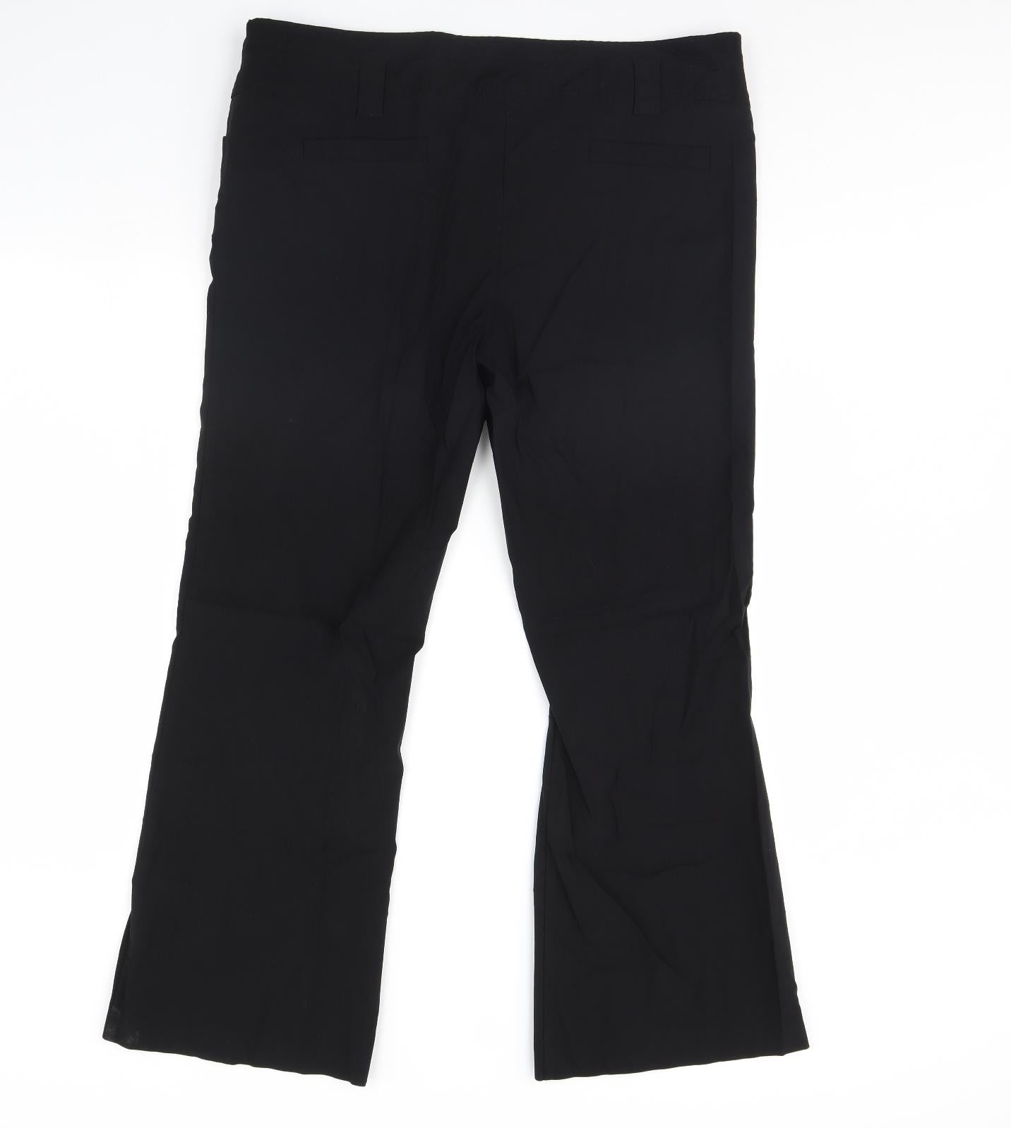 New Look Womens Black   Dress Pants Trousers Size 18 L30 in