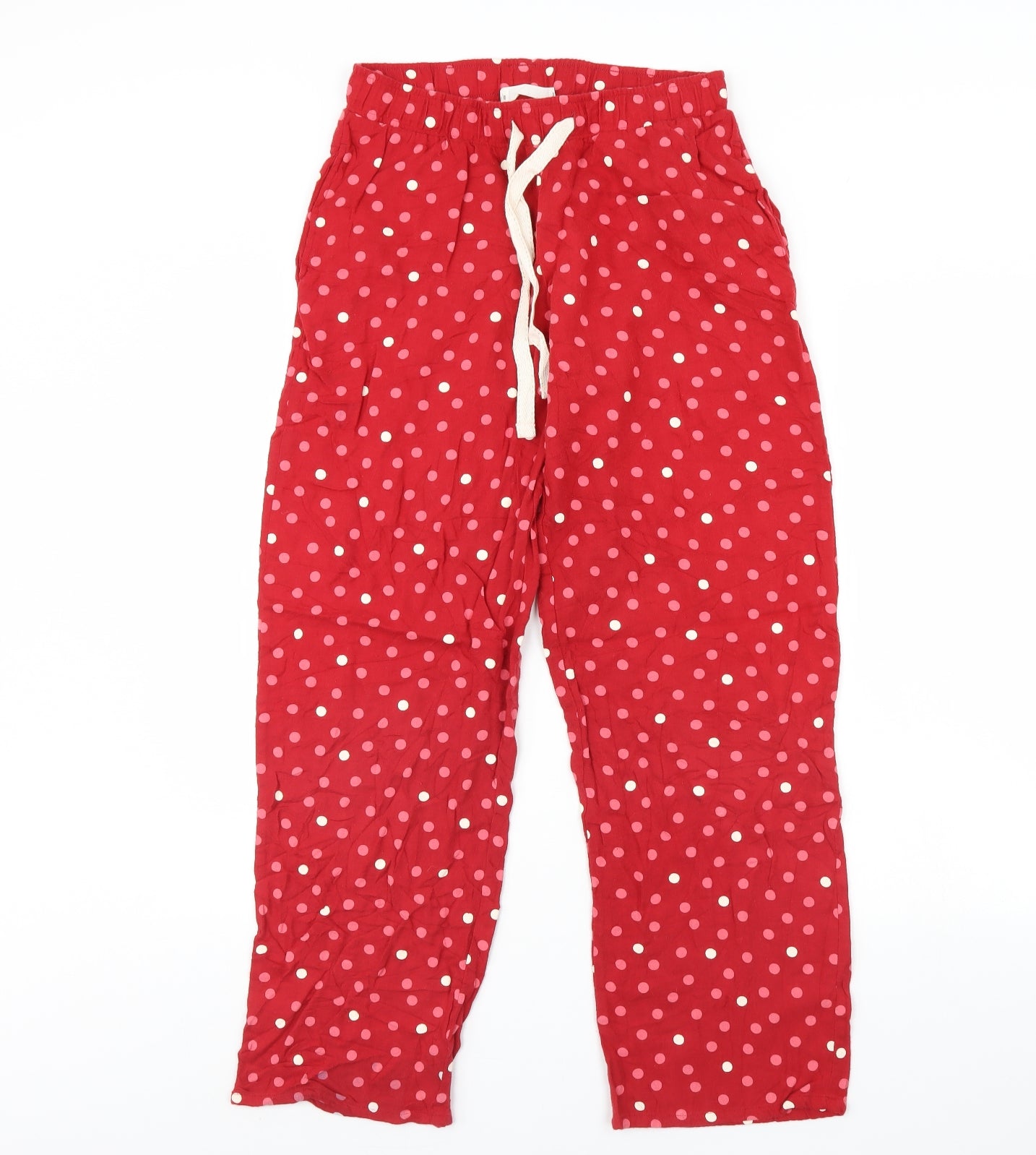 Duvet Days Womens Red Polka Dot  Cami Pyjama Pants Size 8