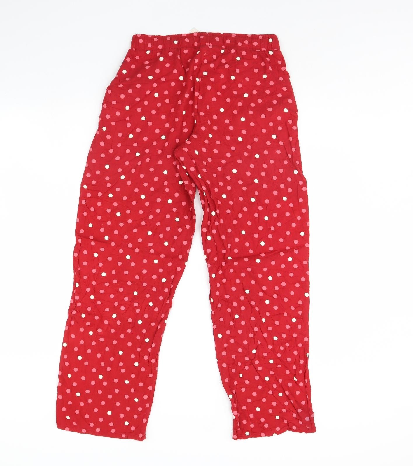Duvet Days Womens Red Polka Dot  Cami Pyjama Pants Size 8