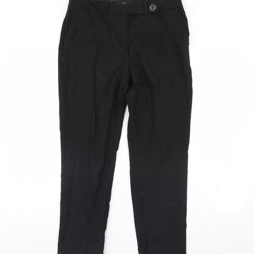 NEXT Womens Black   Trousers  Size 12 L29 in