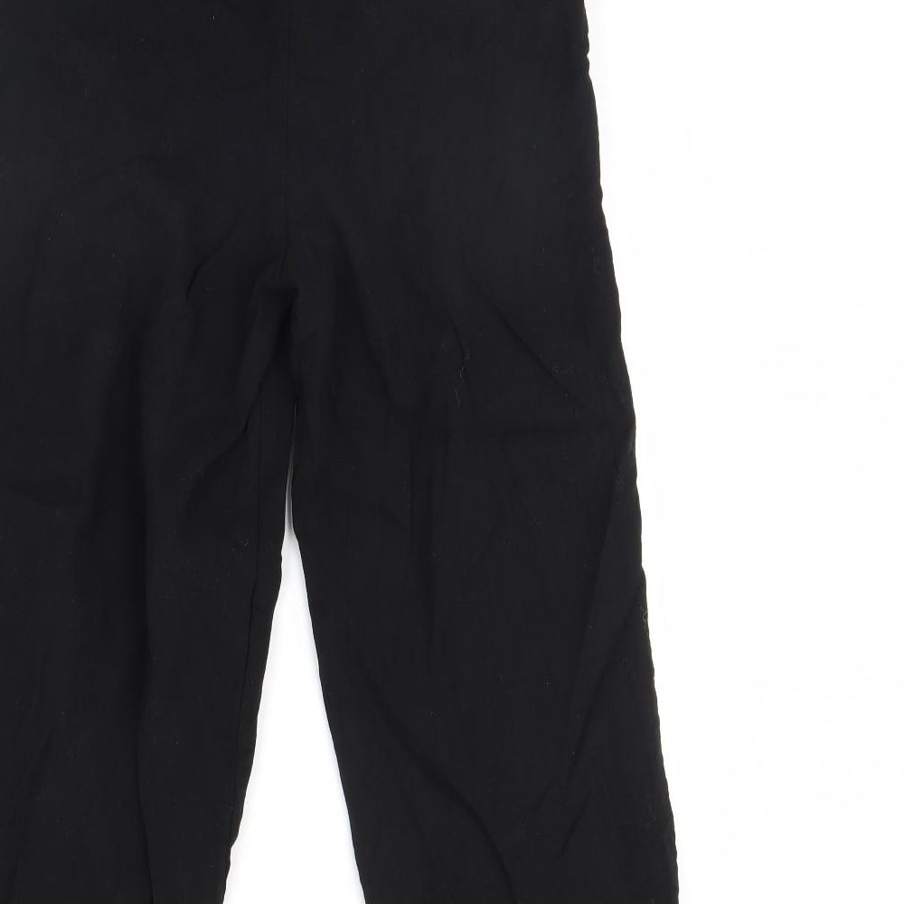 v gallery Womens Black   Trousers  Size L L27 in