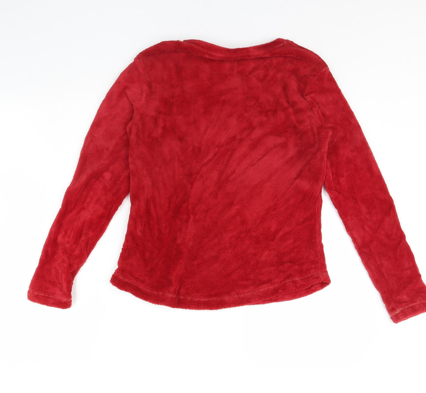 Time To Dream Womens Red Solid  Cami Pyjama Top Size S  - penguin
