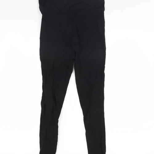 Peacocks Womens Black   Trousers  Size 14 L29 in