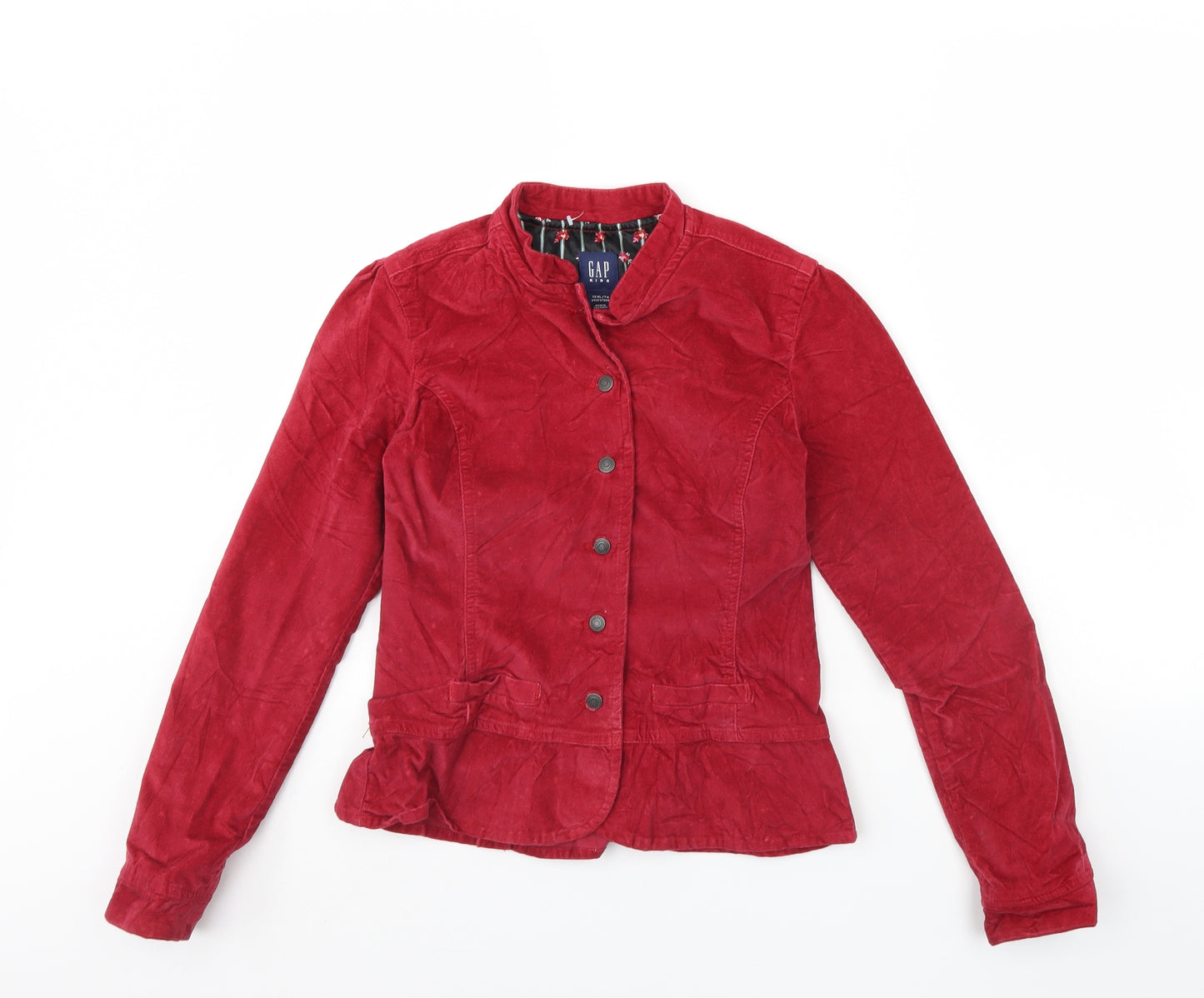 Gap Girls Red   Jacket  Size 13 Years