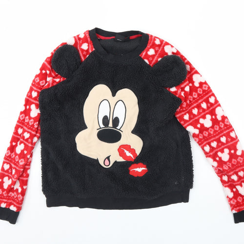 Disney Womens Black Solid  Cami Pyjama Top Size S  - Minnie mouse