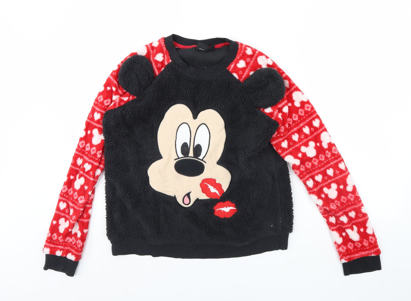 Disney Womens Black Solid  Cami Pyjama Top Size S  - Minnie mouse