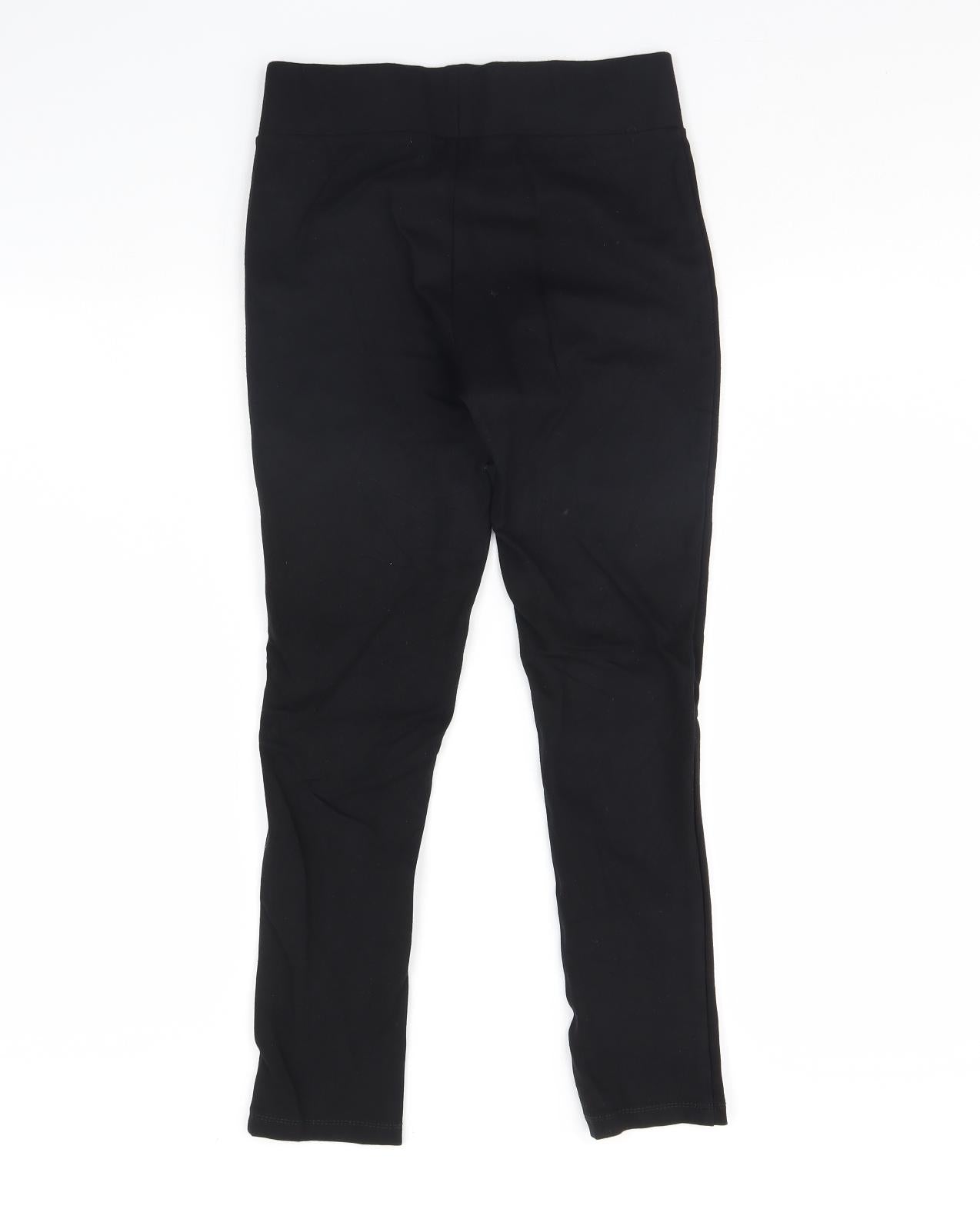 George Womens Black   Trousers  Size 10 L25 in