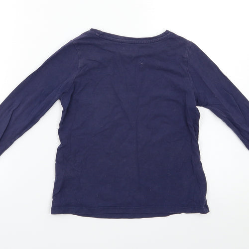 Nutmeg Boys Blue   Basic T-Shirt Size 6-7 Years