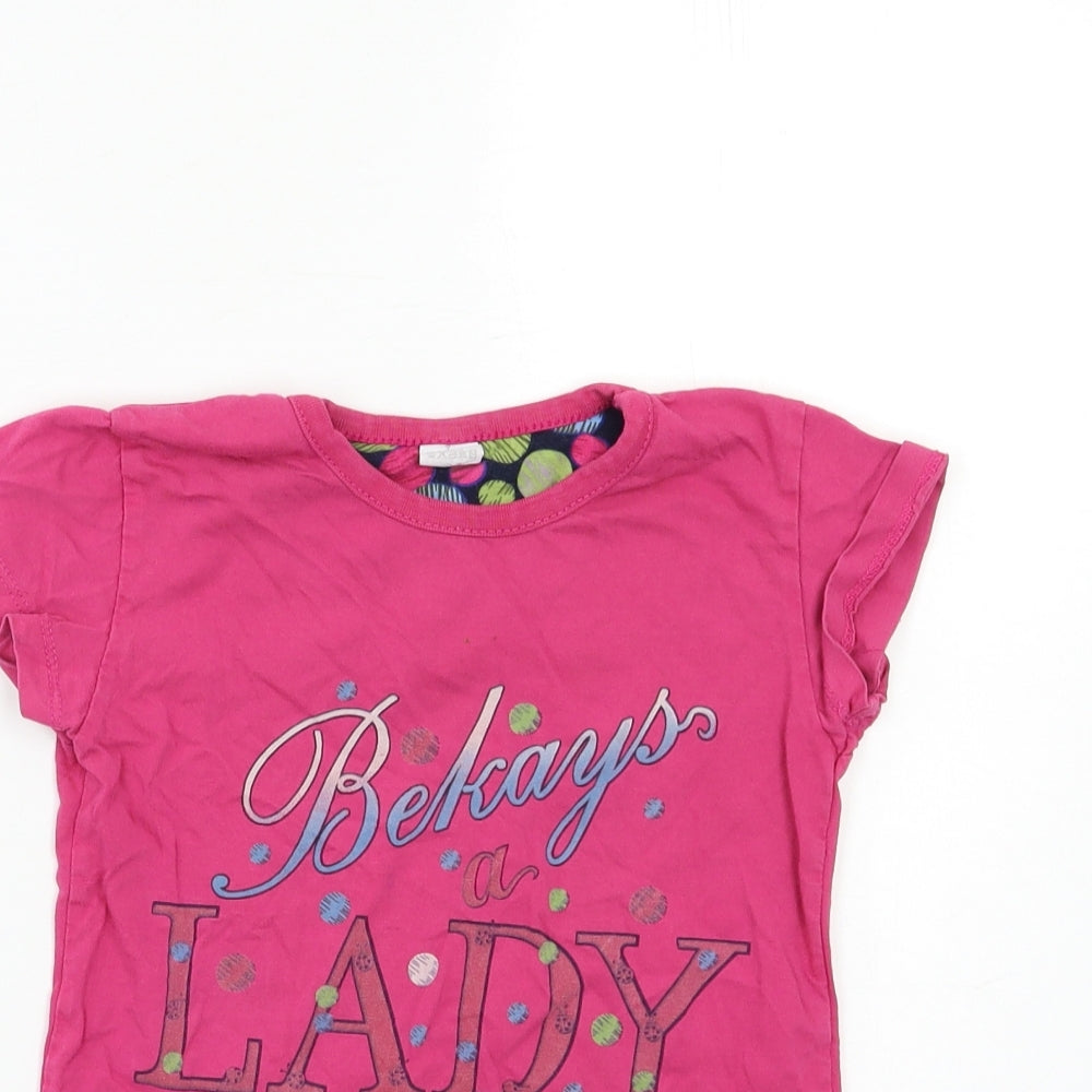 BEKA Girls Pink   Basic Polo Size 6-7 Years