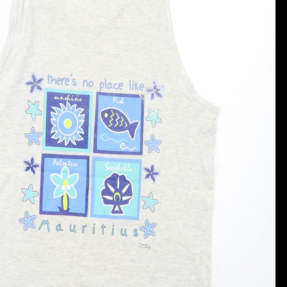 Vertigo Womens Grey   Basic Tank Size L