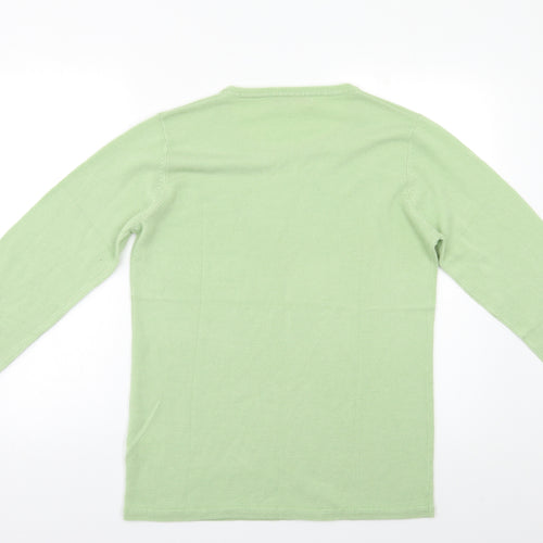 Julipa Womens Green   Pullover Jumper Size 14