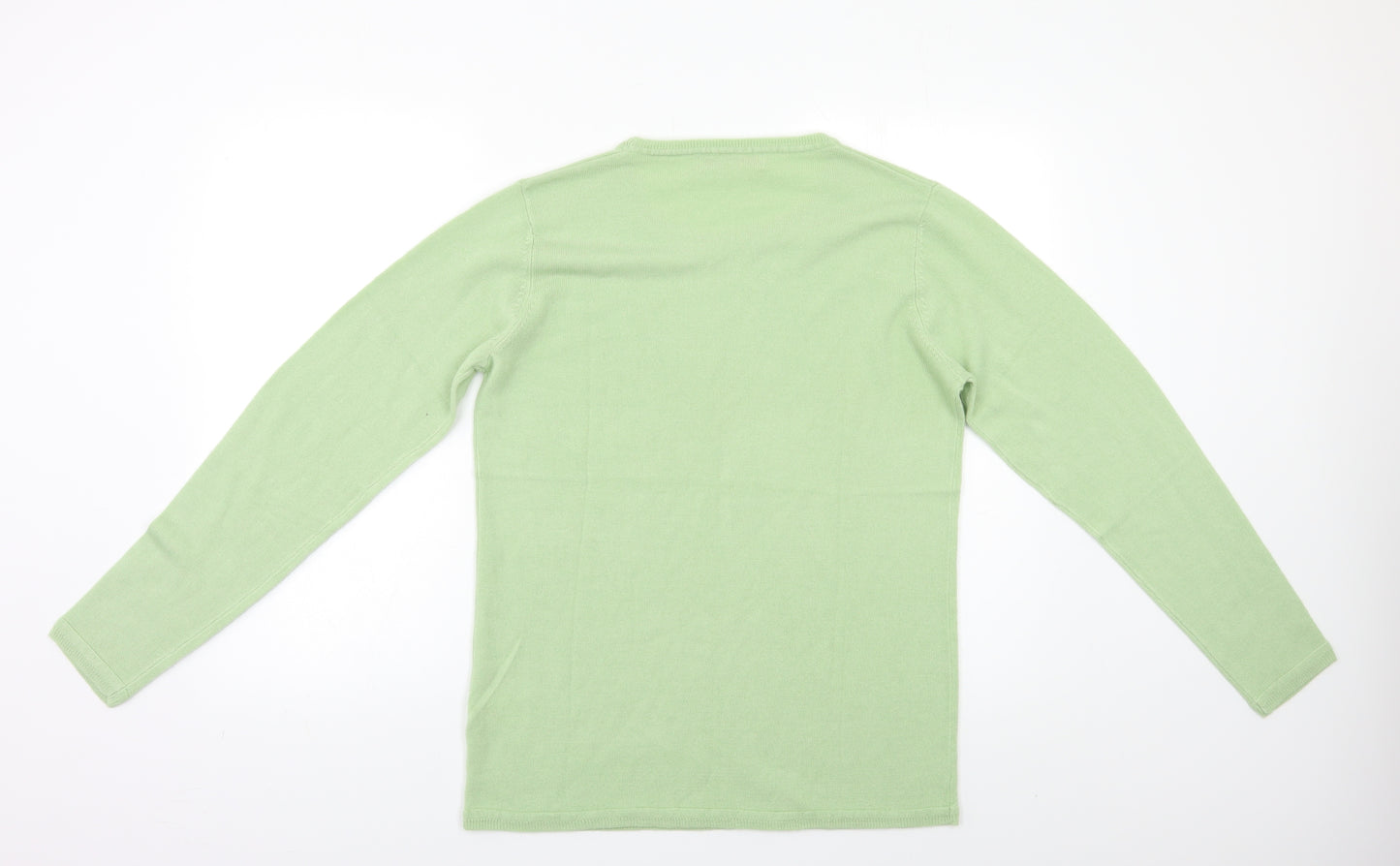 Julipa Womens Green   Pullover Jumper Size 14