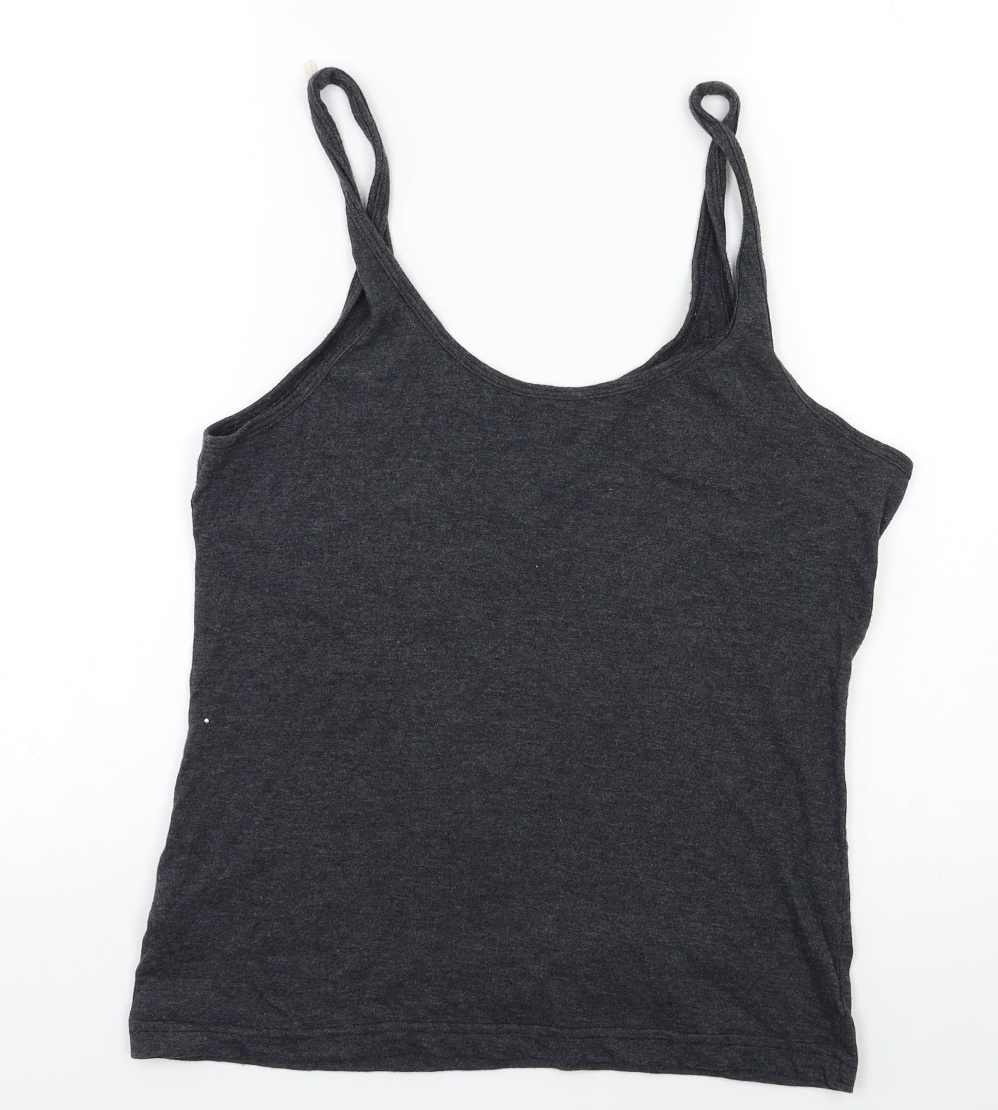 Primark Womens Grey Fair Isle  Cami Pyjama Top Size S