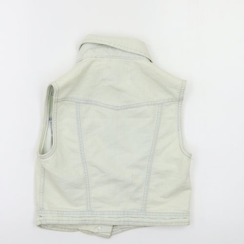 New Look Womens Blue   Gilet Waistcoat Size 8
