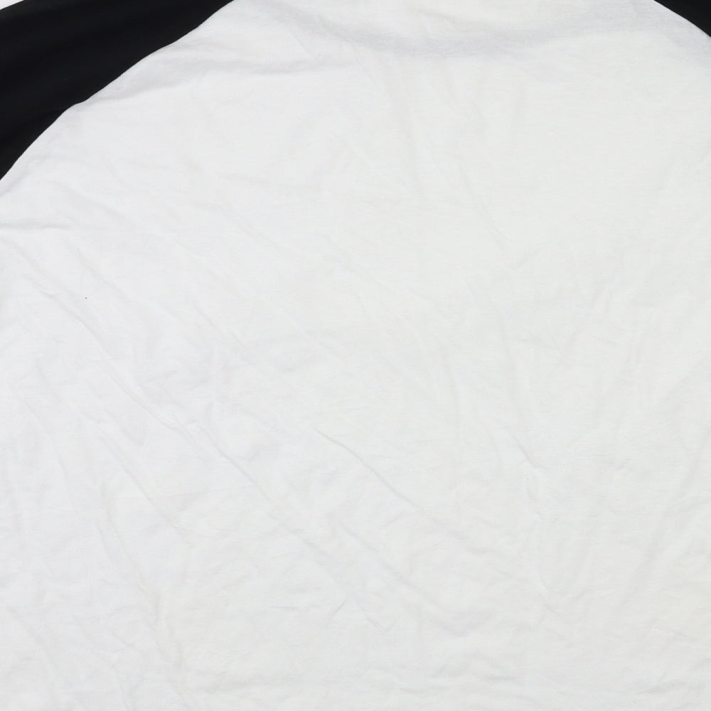 Cedar Wood State Mens White    T-Shirt Size 2XL