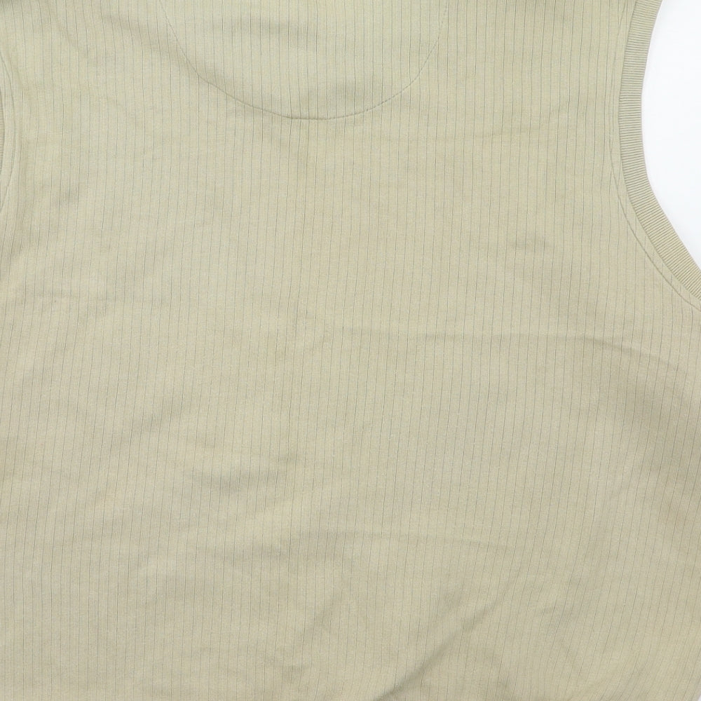 Nike Golf Mens Beige   Vest Jumper Size L