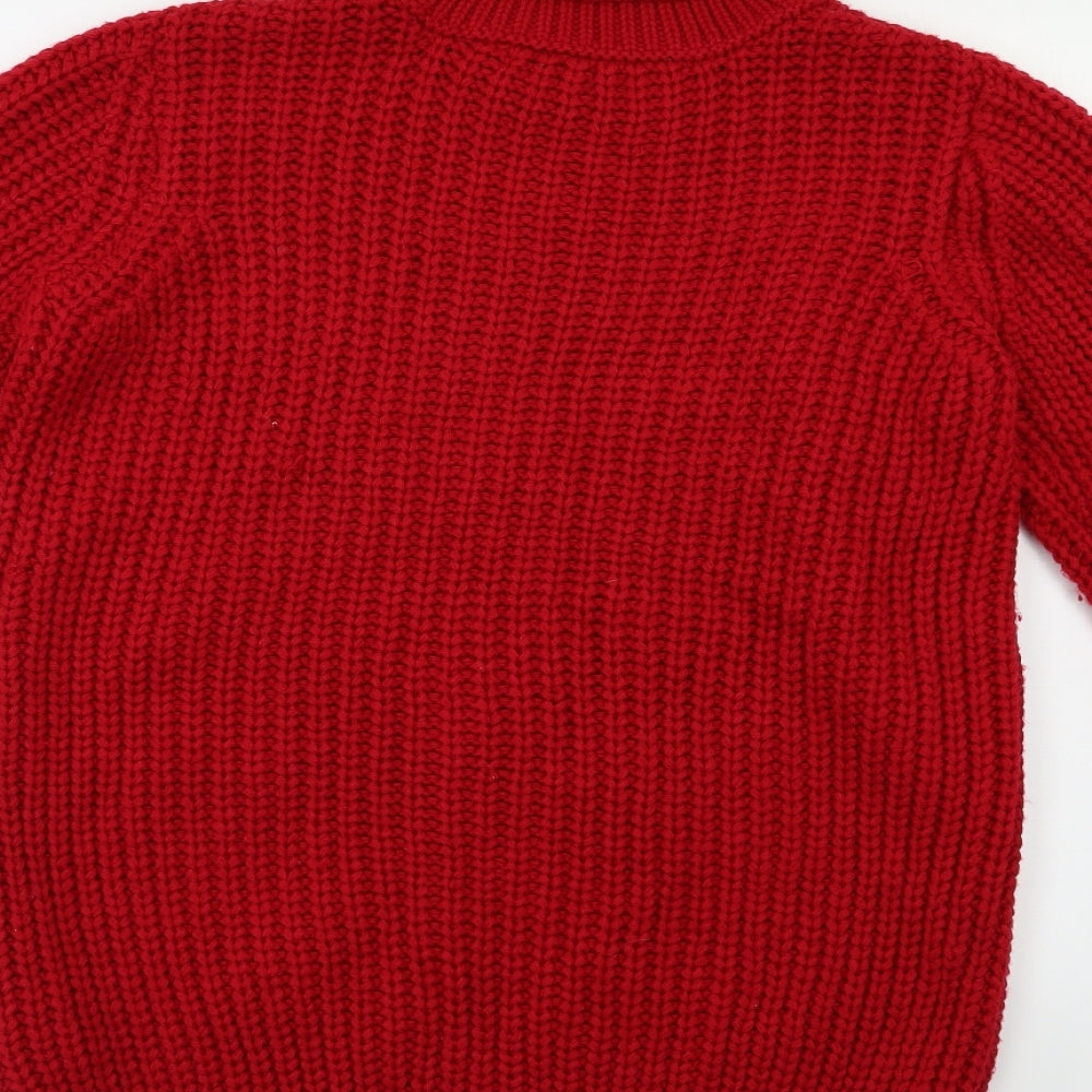 Papaya Womens Red   Jumper Dress  Size S