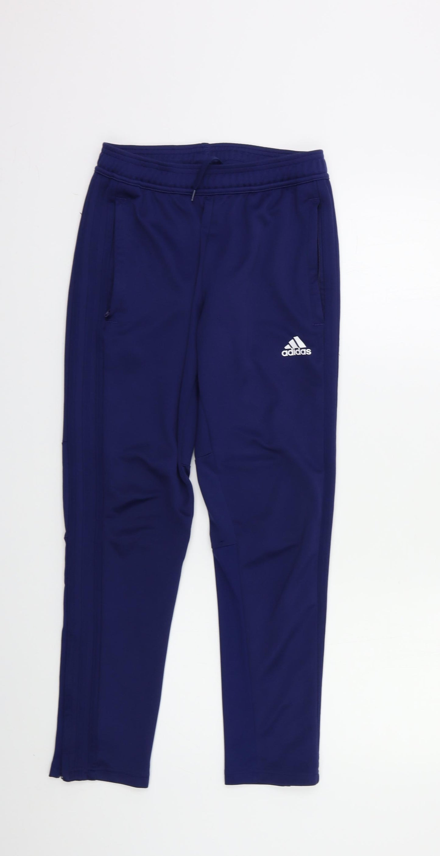 adidas Boys Blue   Jogger Trousers Size 11 Years