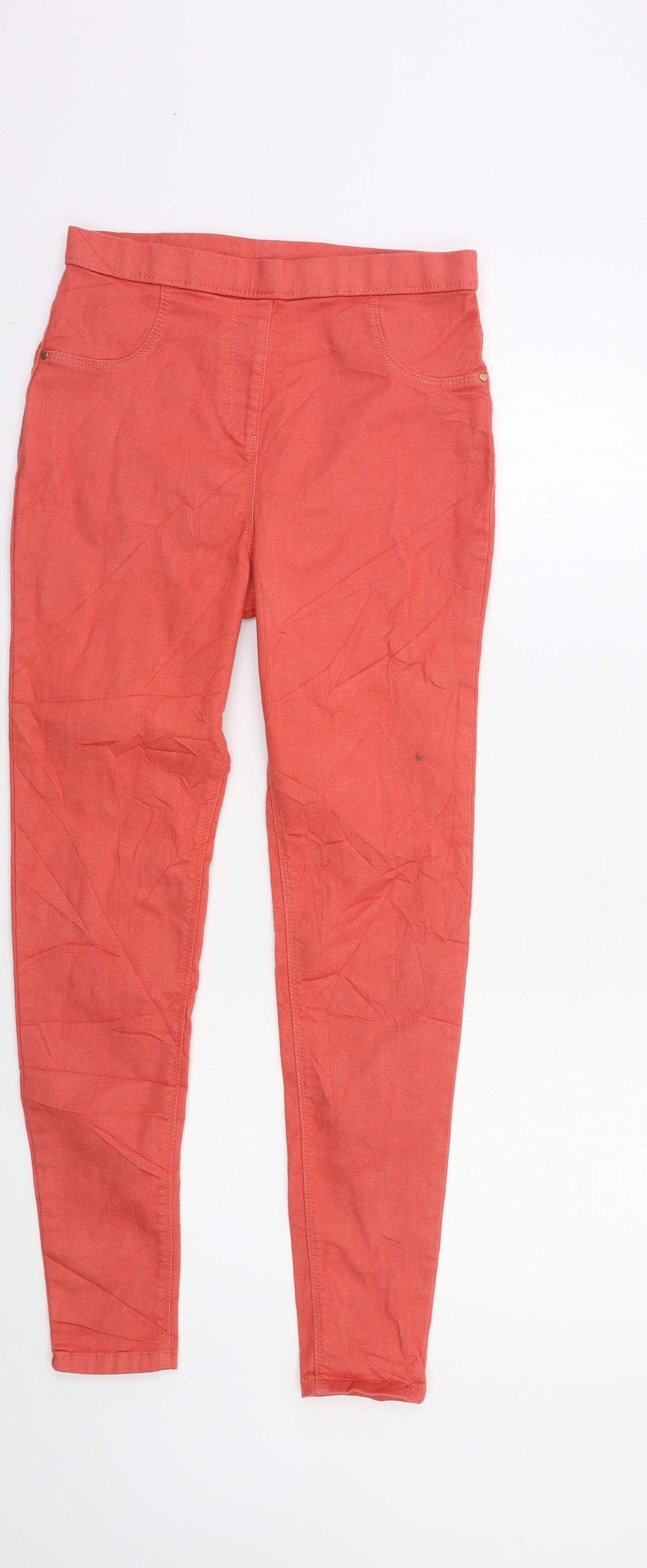 George Girls Red   Jegging Jeans Size 12 Years