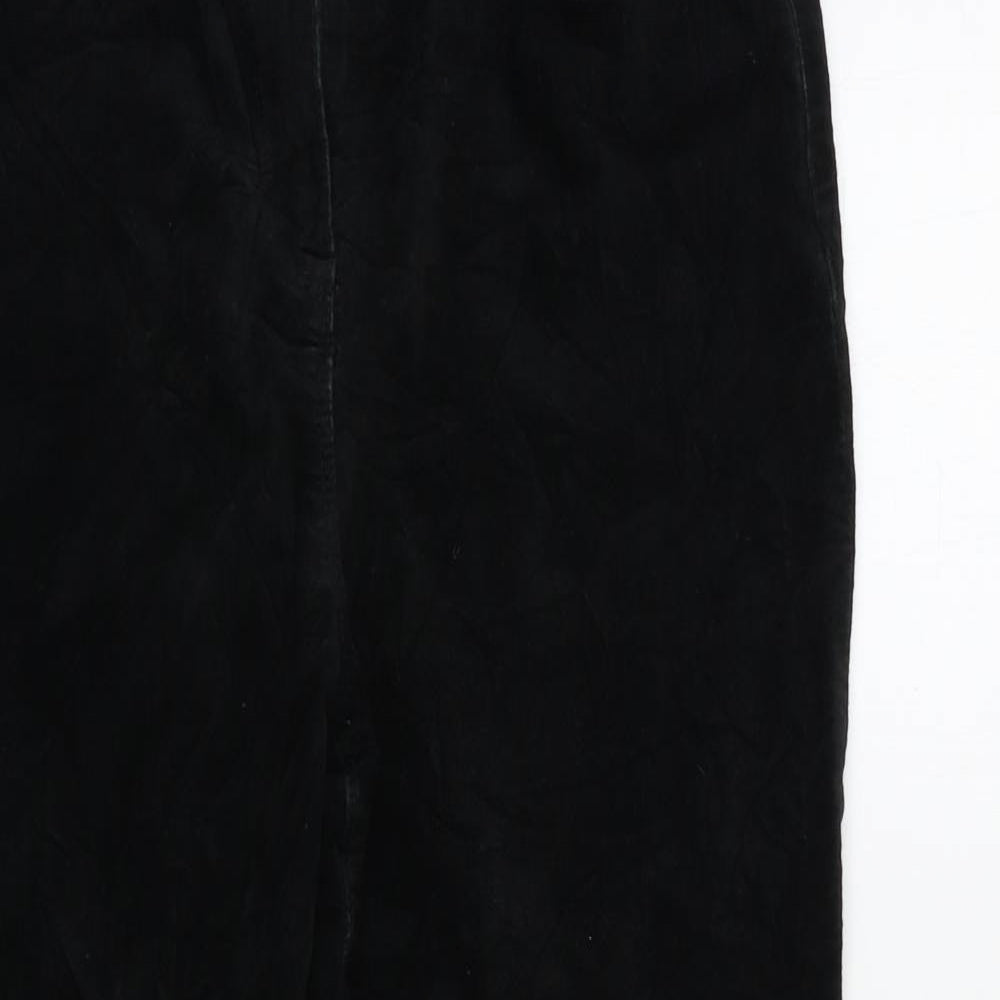 M&S Womens Black   Straight Jeans Size 10 L27 in