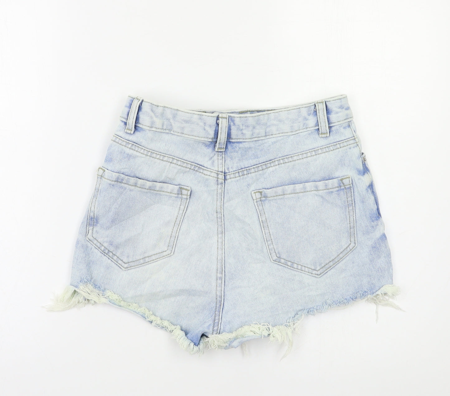 Denim Co. Womens Blue   Hot Pants Shorts Size 8