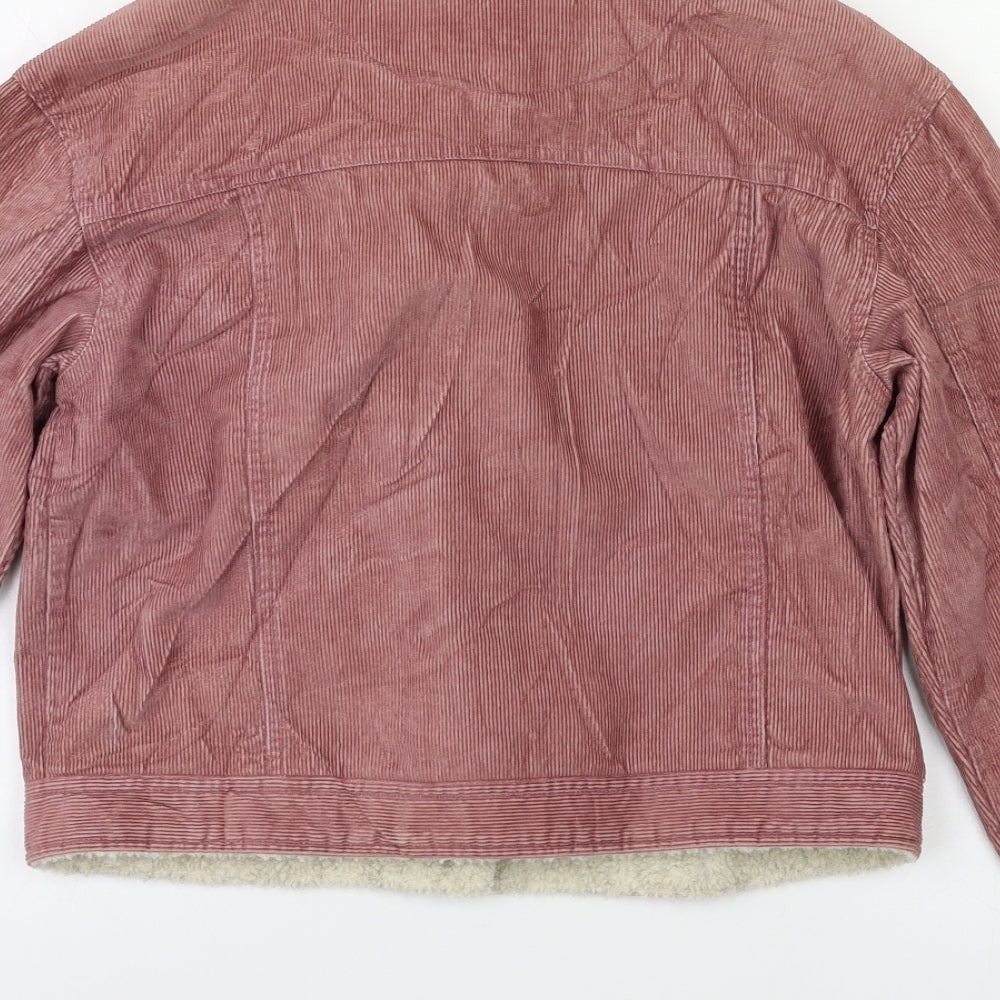 Denim Co. Womens Pink   Jacket  Size 14
