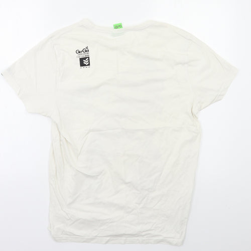 Gio-Goi Mens White    T-Shirt Size M