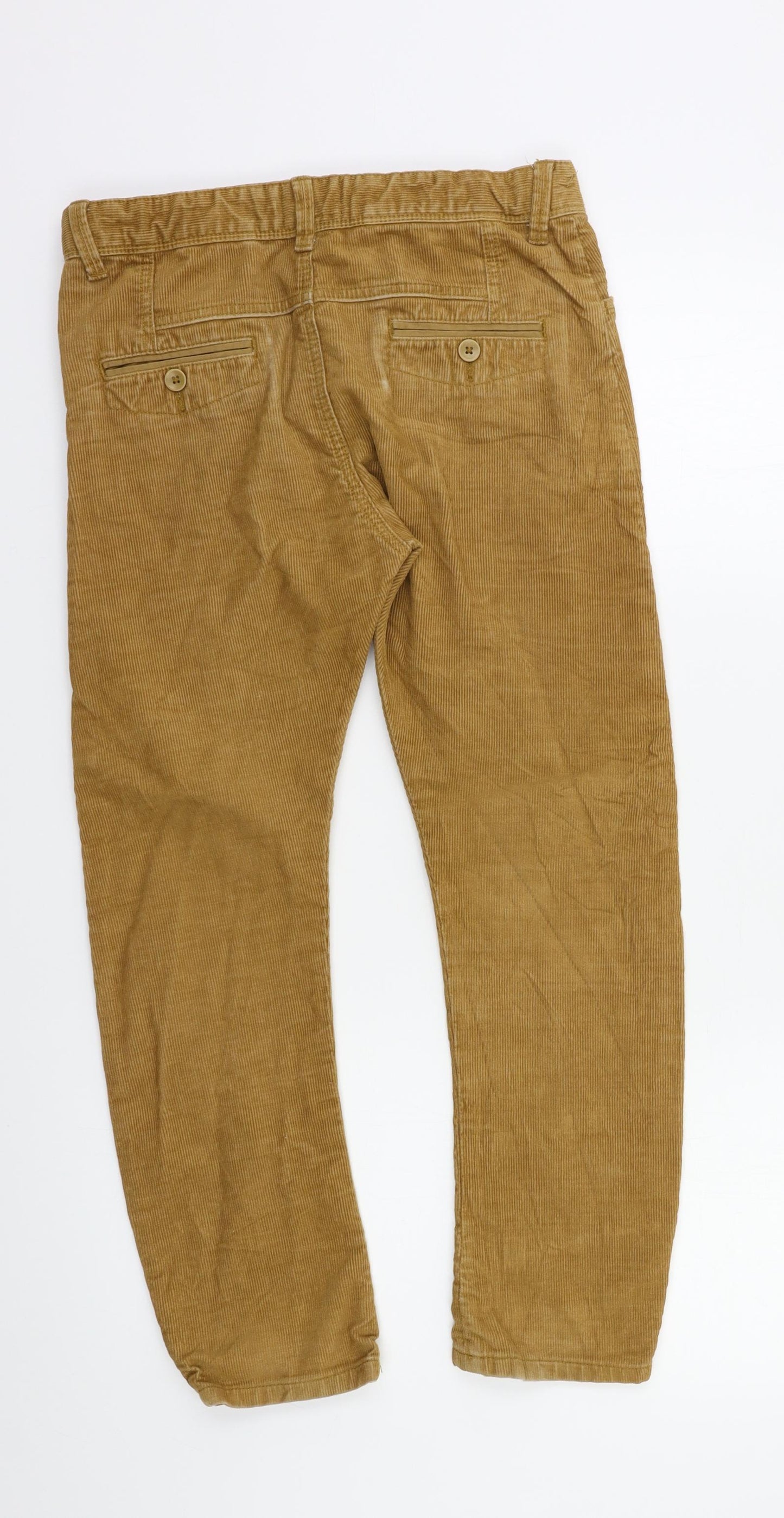 M&S Boys Beige   Chino Trousers Size 9 Years