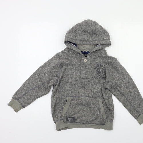 NEXT Boys Grey   Pullover Hoodie Size 7 Years