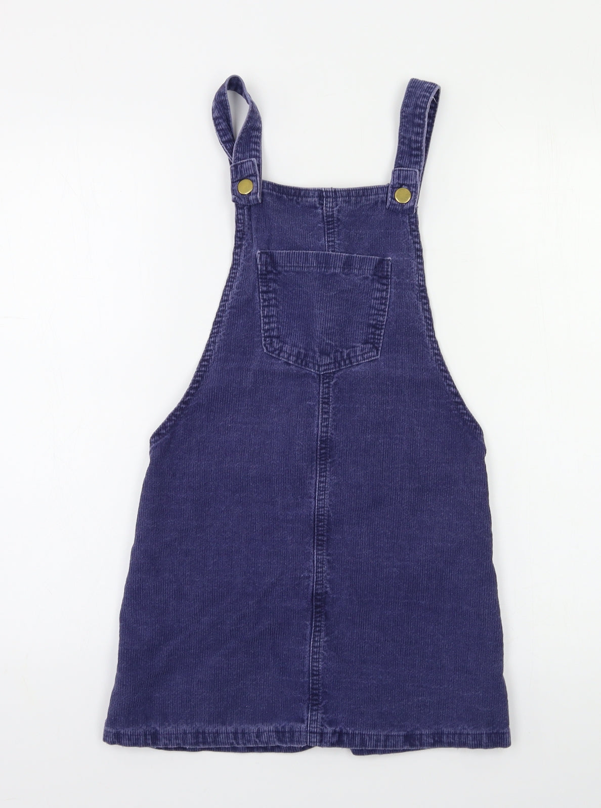 Boohoo Womens Blue   Pinafore/Dungaree Dress  Size 6