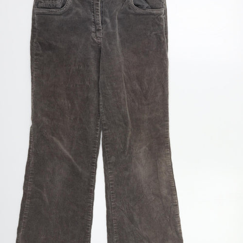 M&Co Womens Grey   Trousers  Size 10 L25 in