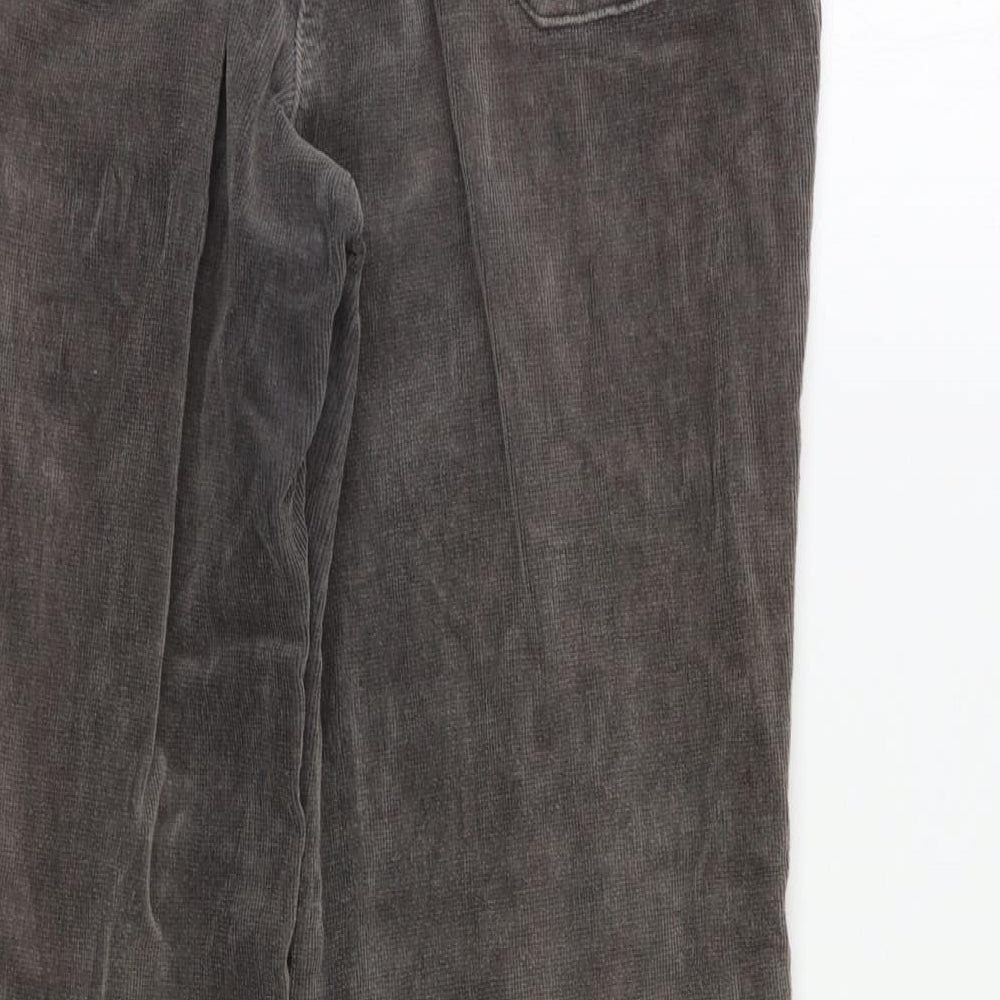 M&Co Womens Grey   Trousers  Size 10 L25 in