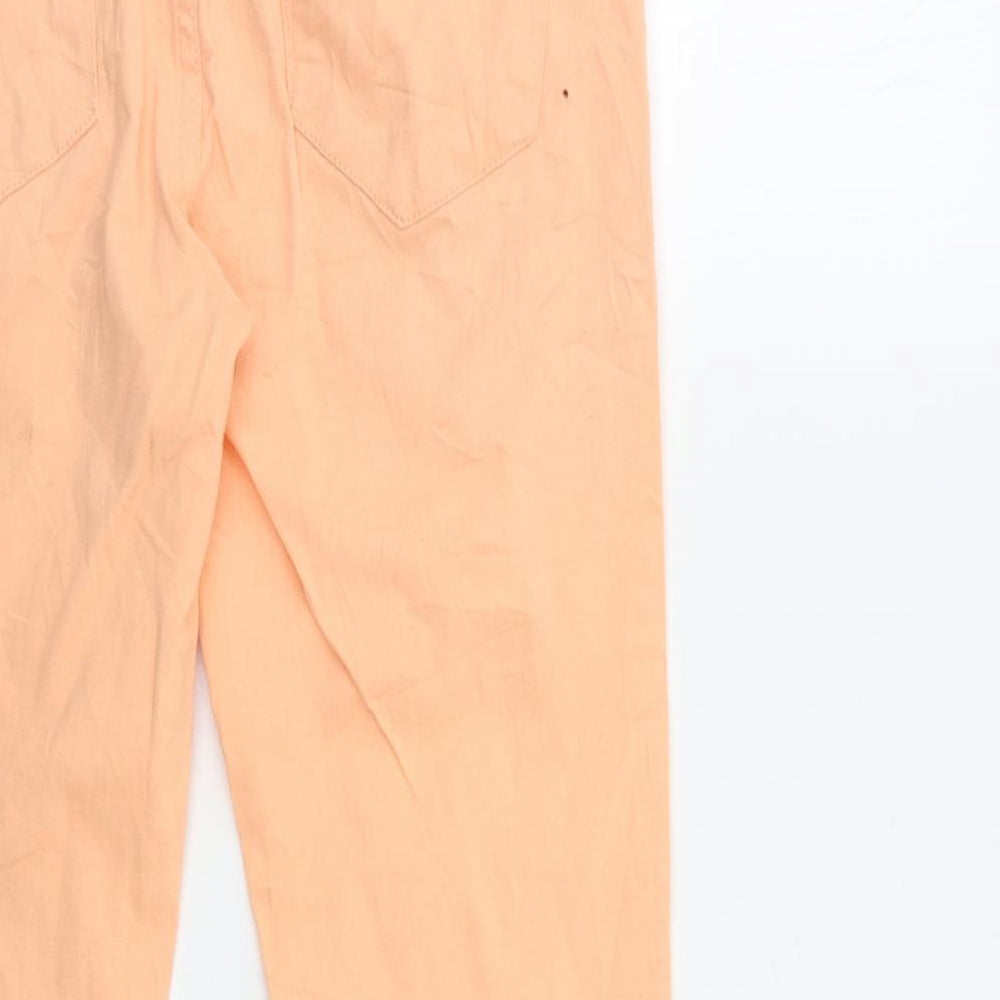 Love Label Womens Orange   Skinny Jeans Size 12 L27 in