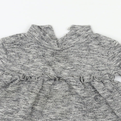 NEXT Baby Grey   Fit & Flare  Size 6-9 Months